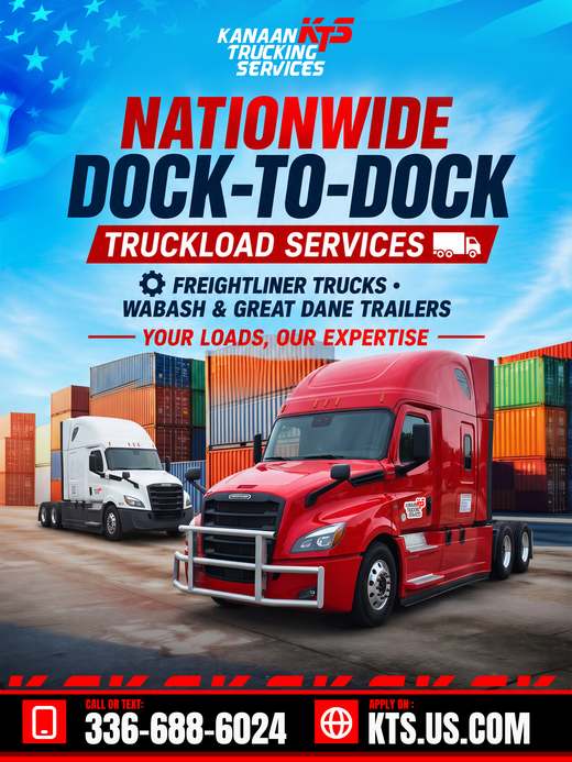 Kanaan Trucking Services social media design by 255