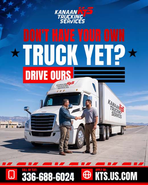 Kanaan Trucking Services social media design by 255