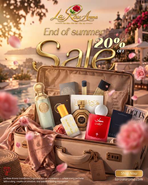 La Rose Aroma social media design by 255