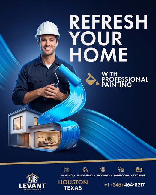 Levant Home Service social media design by 255