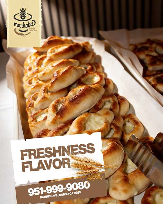 Marhaba Bakery & Coffee Shop social media design by 255