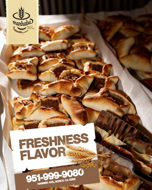 Marhaba Bakery & Coffee Shop social media design by 255