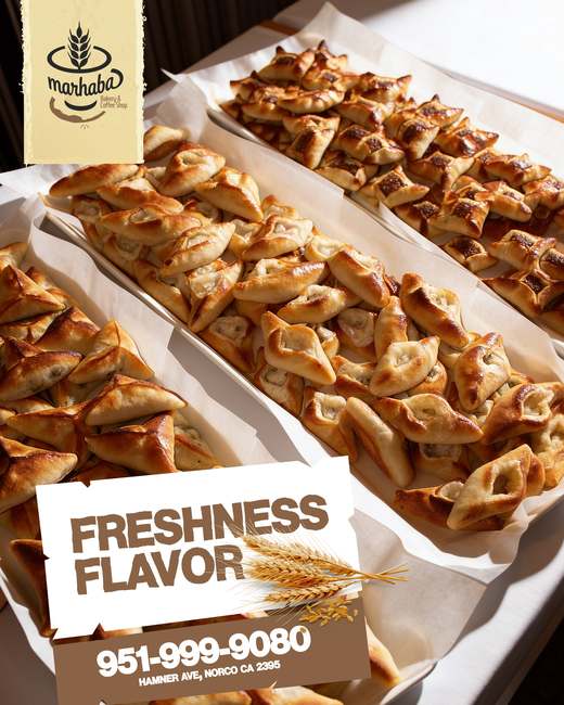 Marhaba Bakery & Coffee Shop social media design by 255