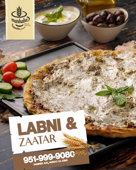 Marhaba Bakery & Coffee Shop social media design by 255