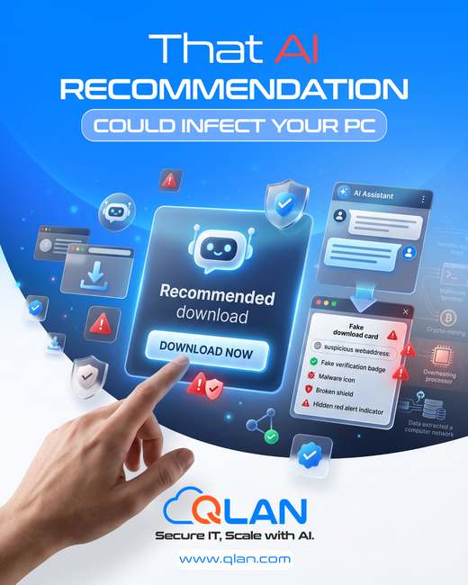 QLAN social media design by 255