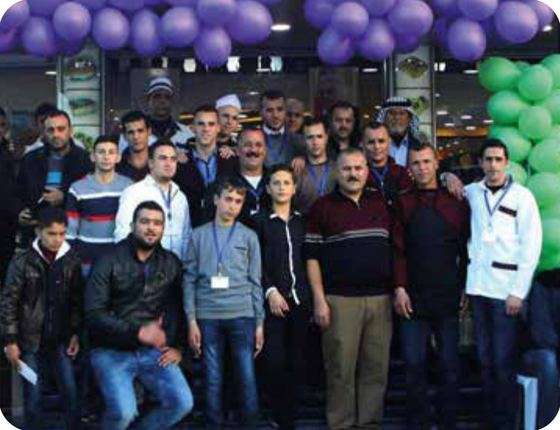 255 team at an event